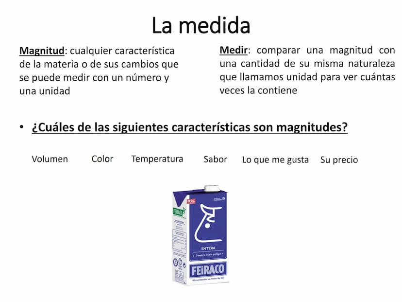 UNIDAD 1. LA CIENCIA Y LA MEDIDA
00320 En este tema vamos a ver...
1. Diferencias entre física y química
2. El método científico
3. La medid