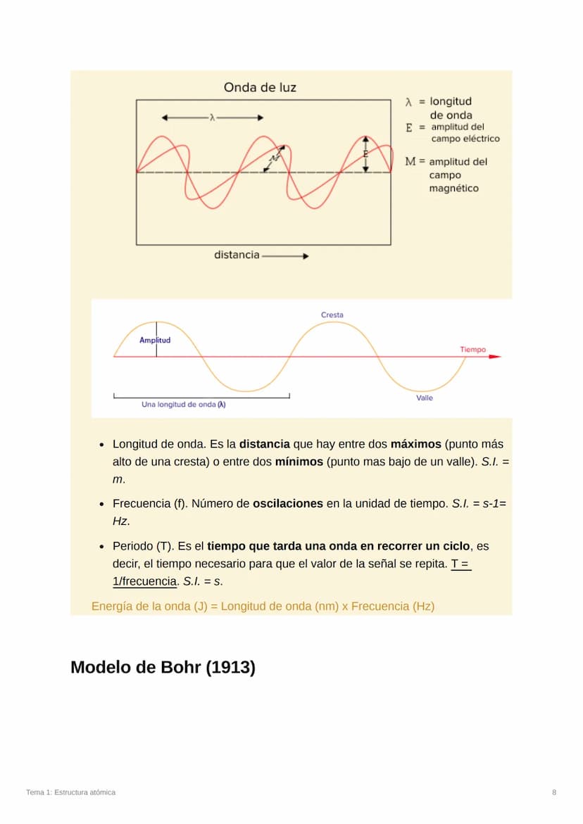 Tema 1: Estructura atómica
Temario:
La materia
El átomo
Teoría atómica de Dalton (1808): átomo
Modelos atómicos
Modelos de Thomson (1904)
Mo