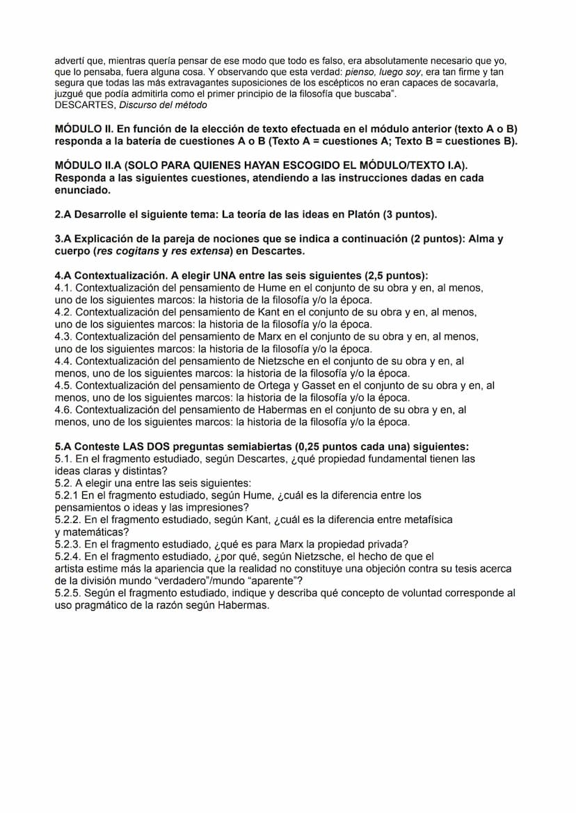 MODELO DE EXAMEN Y CRITER
1. Modelo de examen:
La evaluación del alumno se llevará a cabo mediante las siguientes preguntas:
1) Resumen de u