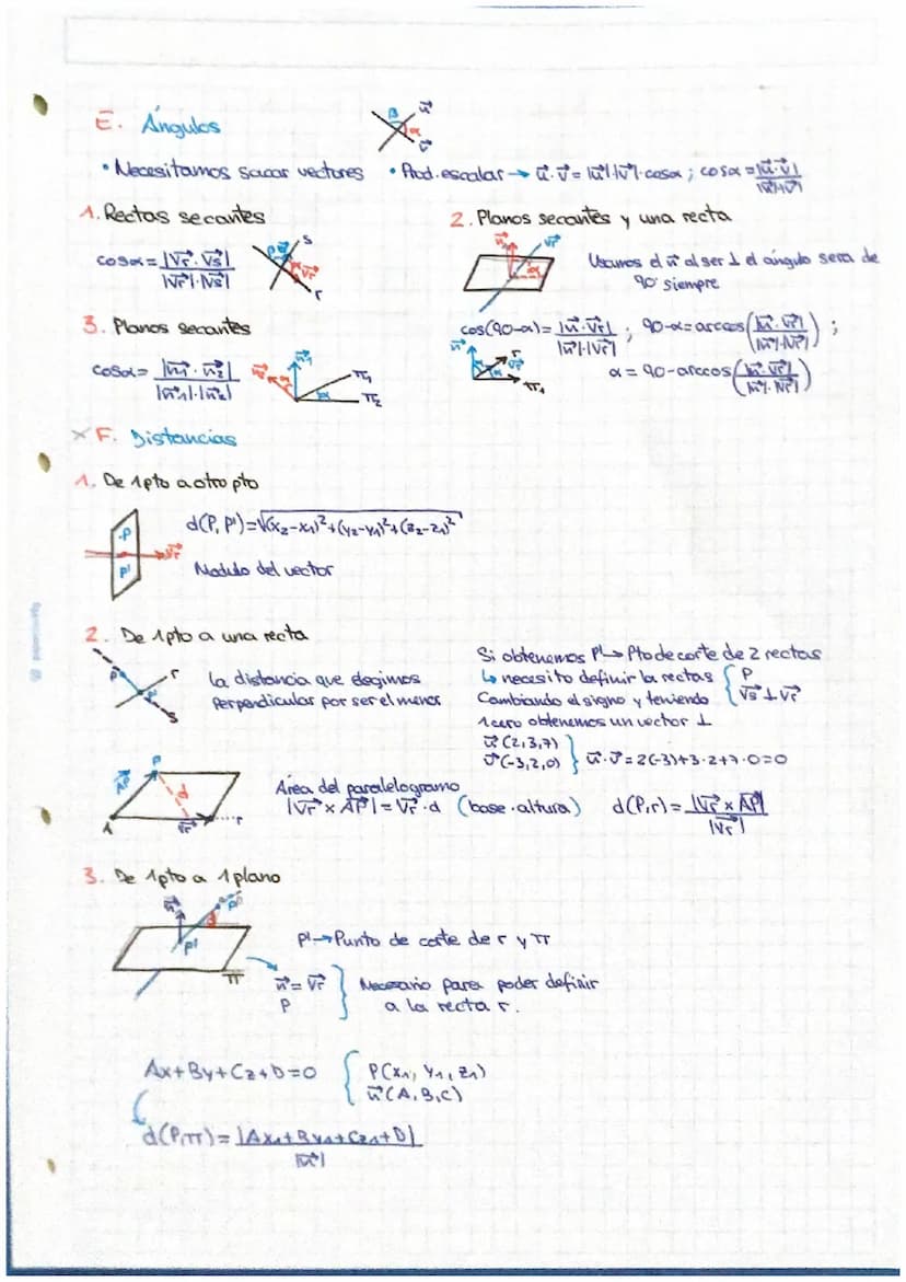 
<p>En el bloque 2 de geometría, se aborda el tema de los vectores en el espacio, con un enfoque específico en el producto escalar, producto