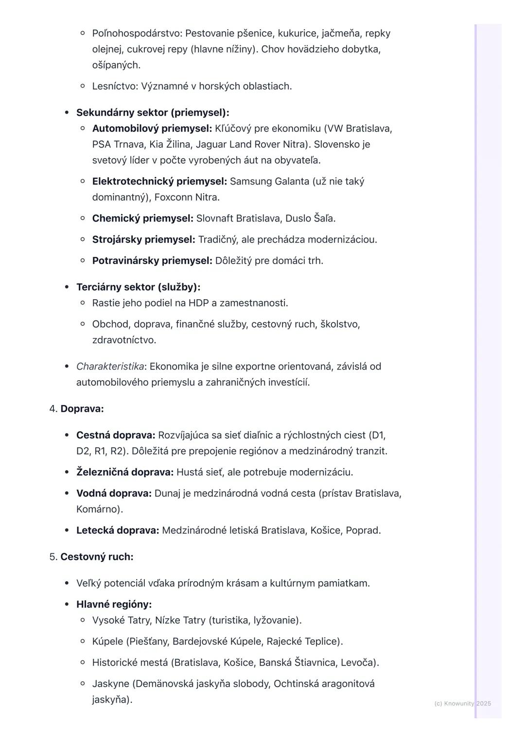 # Geografia Slovenska

## 1. Prehľad geografie Slovenska

Geografia Slovenska je pre mňa kľúčová, lebo nám pomáha pochopiť, kde
žijeme a ako