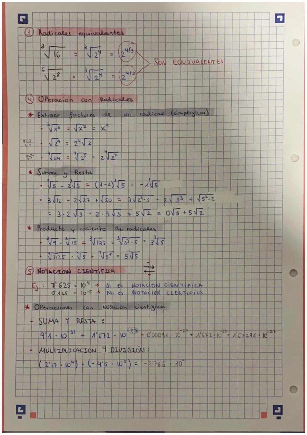• TEMA 2: POTENCIAS Y RAICES
Potencias de
→ aˆ
la
F
=·a·a·a·
n
प्र
an
a²-am =
a^: a^ = a^
(a)= anim
aª
2 Radicales
1
y
Na = b
*OPERACIONES C