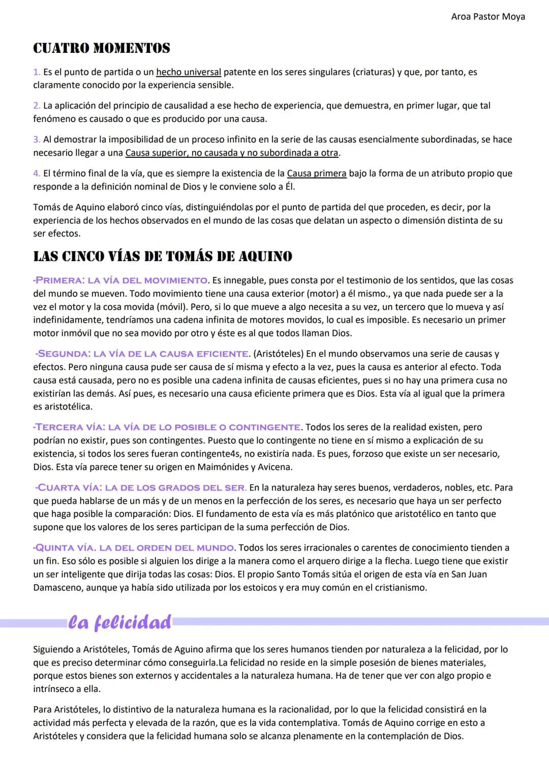 
<p>Para Tomás de Aquino, la filosofía es la ciencia de la sabiduría humana, el conjunto de conocimientos que los seres humanos podemos adqu
