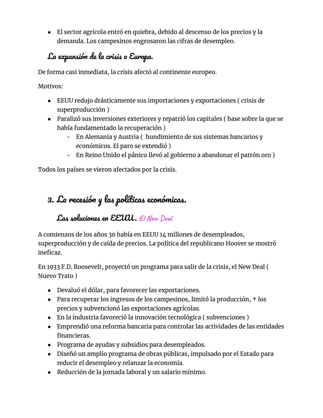 TEMA 8: PERÍODO DE ENTREGUERRAS
El final de la 1ºGM produjo graves problemas en Europa. A las dificultades
políticas se añadió una important