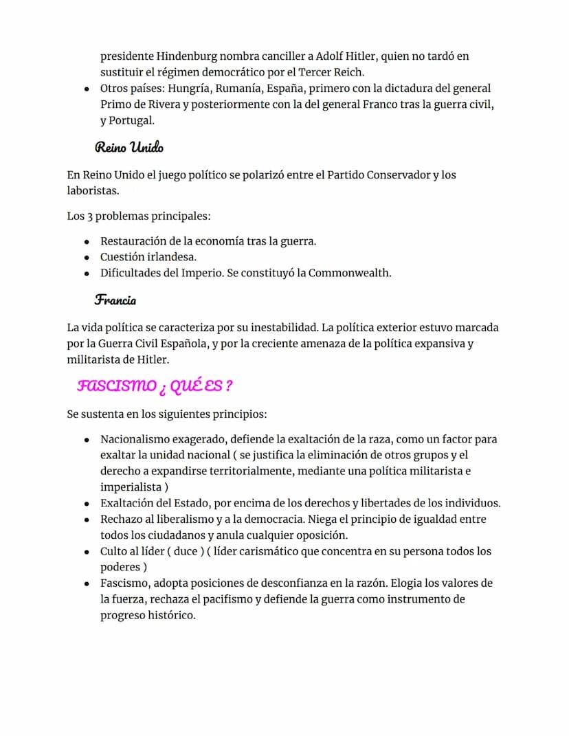 TEMA 8: PERÍODO DE ENTREGUERRAS
El final de la 1ºGM produjo graves problemas en Europa. A las dificultades
políticas se añadió una important
