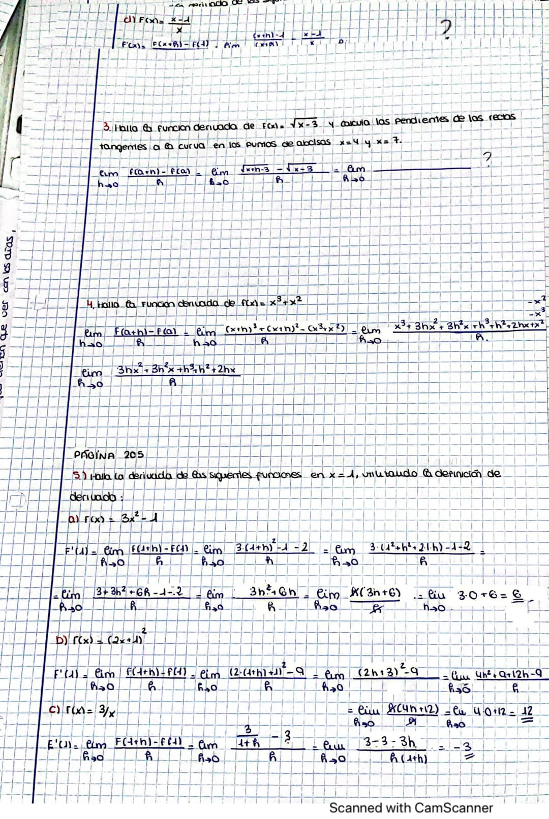 Fiom
tooooco 6
derivadas
1.Introducción
un poco de historia
2. Tasa de uanación media
3. Definicion de derivada
H. Calculo de Derivadas
4.1.