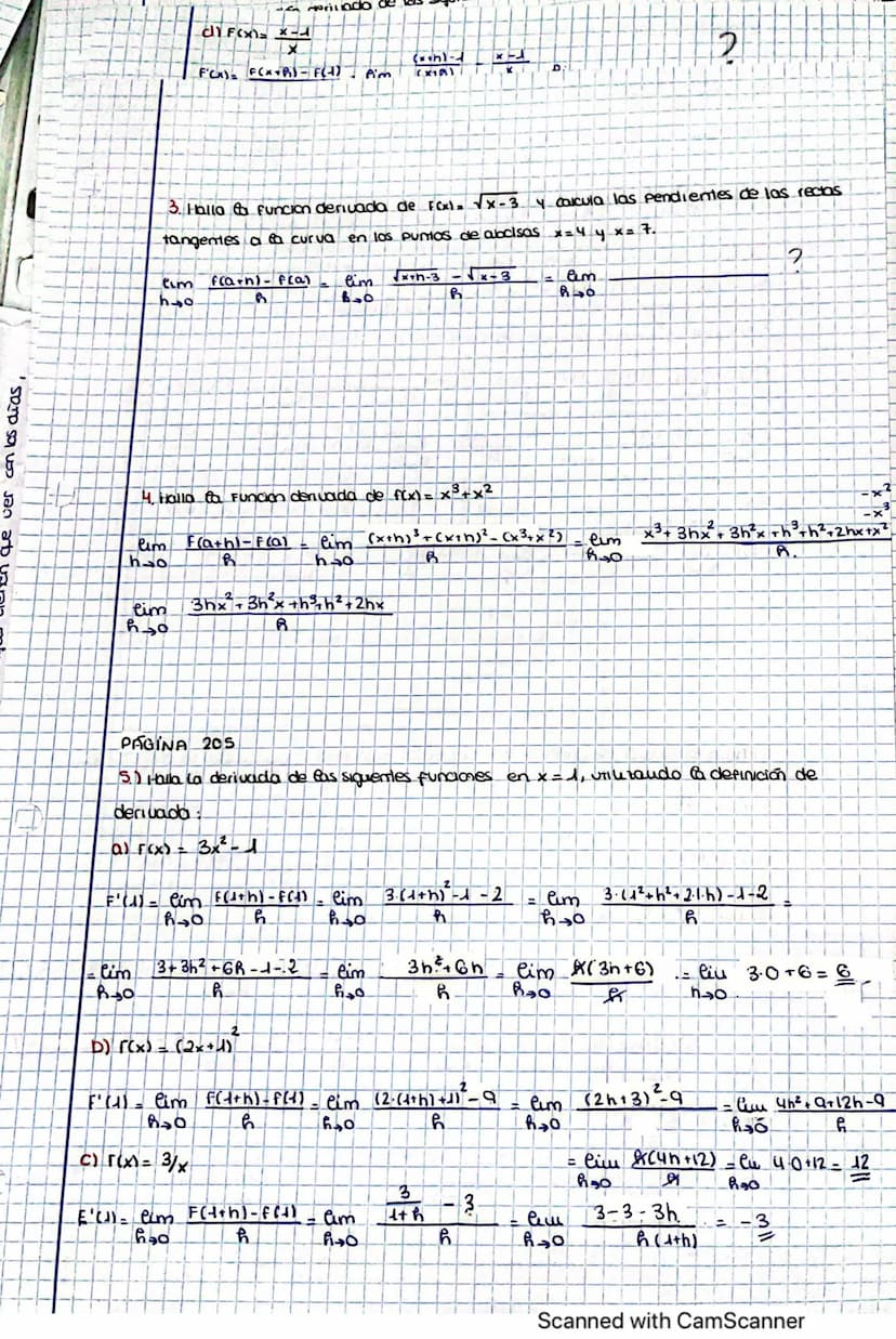 Fiom
tooooco 6
derivadas
1.Introducción
un poco de historia
2. Tasa de uanación media
3. Definicion de derivada
H. Calculo de Derivadas
4.1.