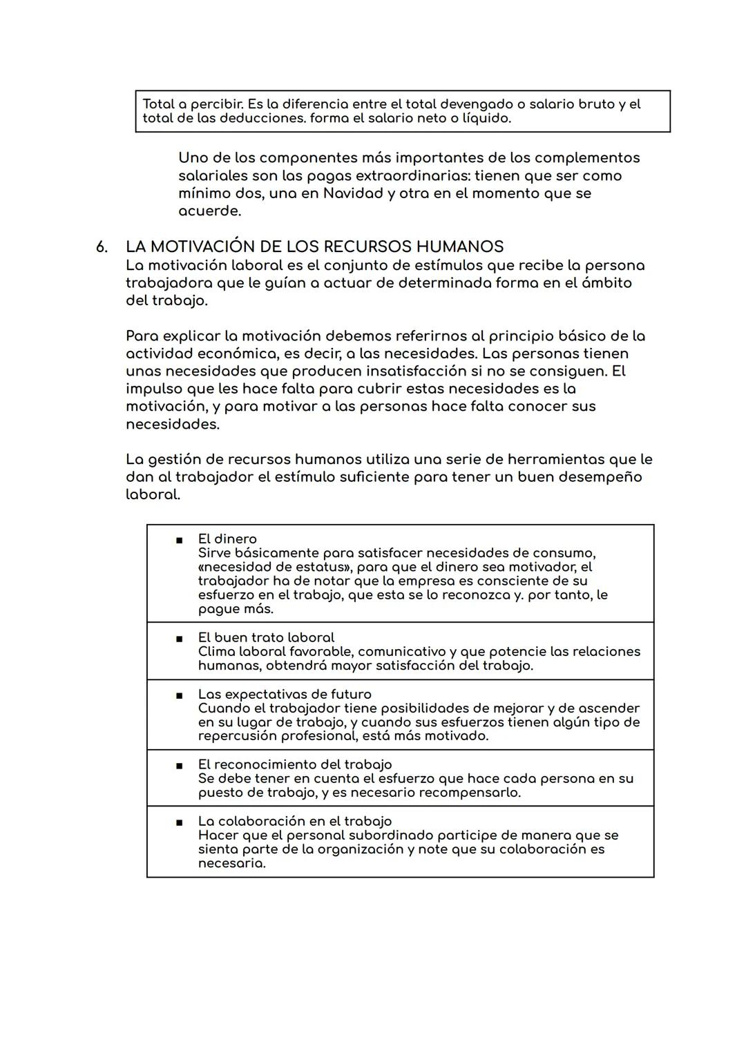 # TEMA 5: GESTIÓN DE LOS RECURSOS HUMANOS

1. LA GESTIÓN DE LOS RECURSOS HUMANOS

   El elemento humano es el hecho diferencial de las empre