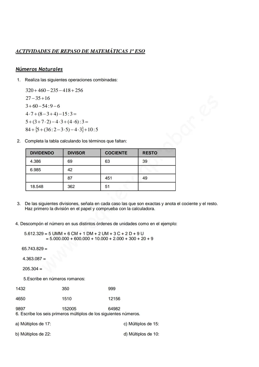 
<h2 id="nmerosnaturales">Números Naturales</h2>
<h3 id="operacionescombinadas">Operaciones combinadas</h3>
<p>Realiza las siguientes operac