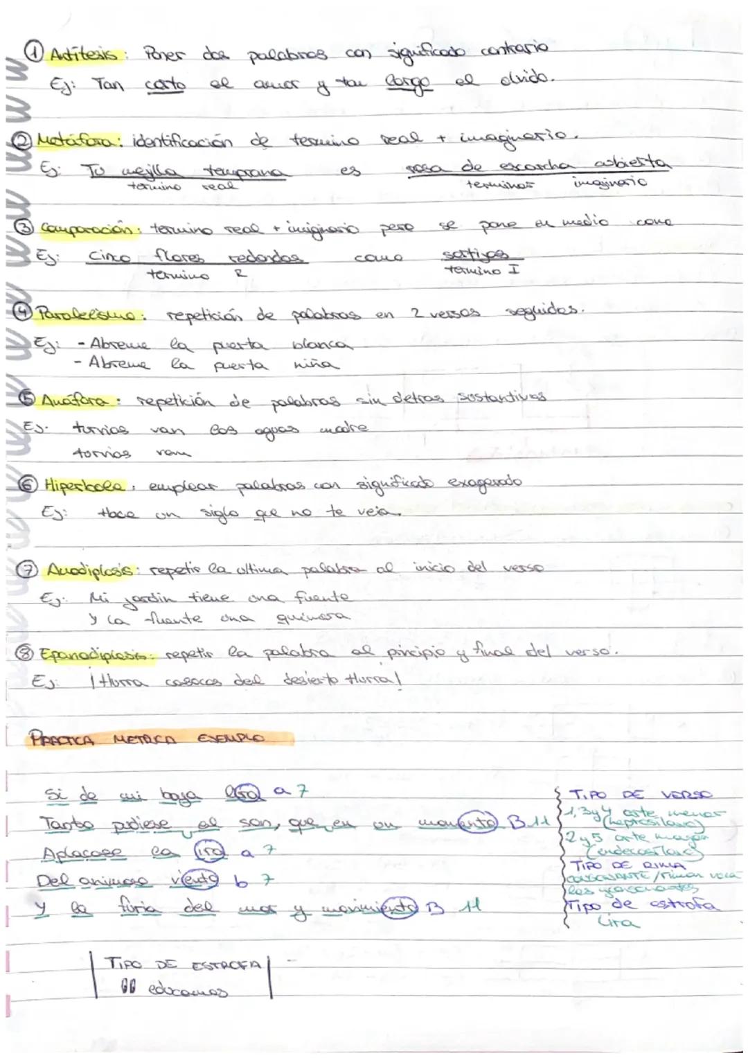 TEMA 3
LA METRICA
la matrica: en la contrica devenues tener en cuento
fenounce matices d
a) simalefa: unión de una misma silava por la termi