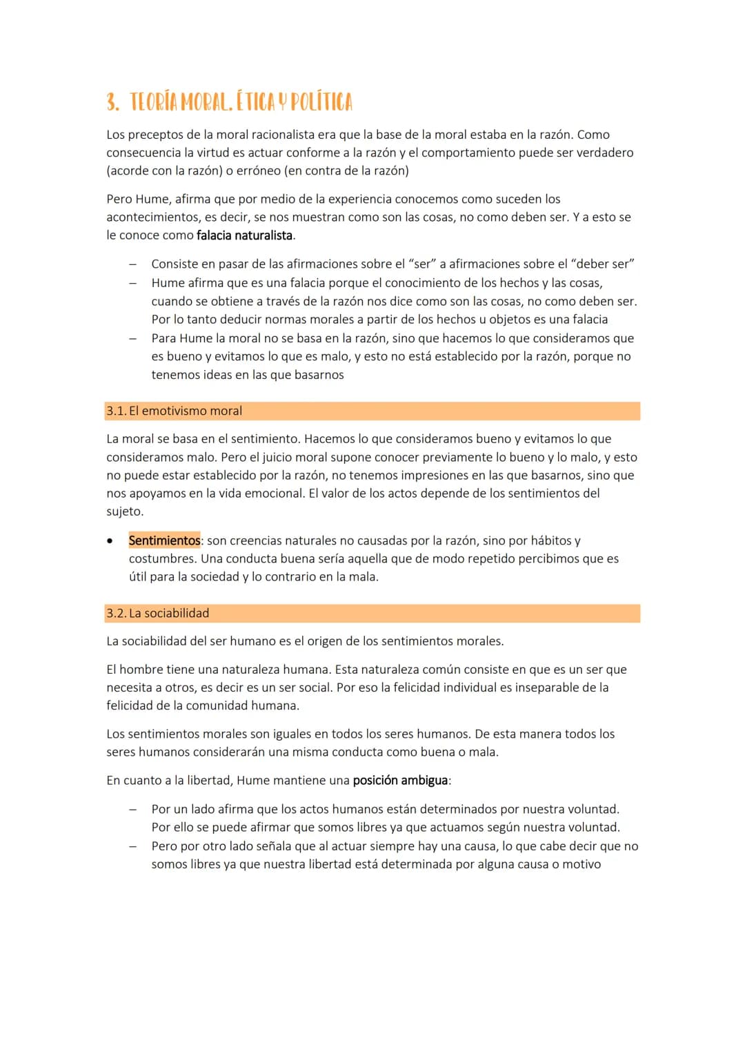 TEMA 7: DAVID HOME
1. TEORÍA DEL CONOCIMIENTO DE HUME
El propósito filosófico de Hume es crear una ciencia filosófica del hombre, que tenga 