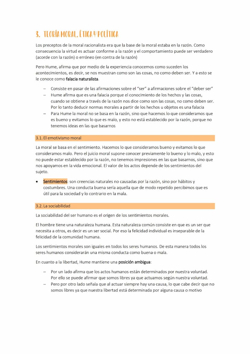 TEMA 7: DAVID HOME
1. TEORÍA DEL CONOCIMIENTO DE HUME
El propósito filosófico de Hume es crear una ciencia filosófica del hombre, que tenga 