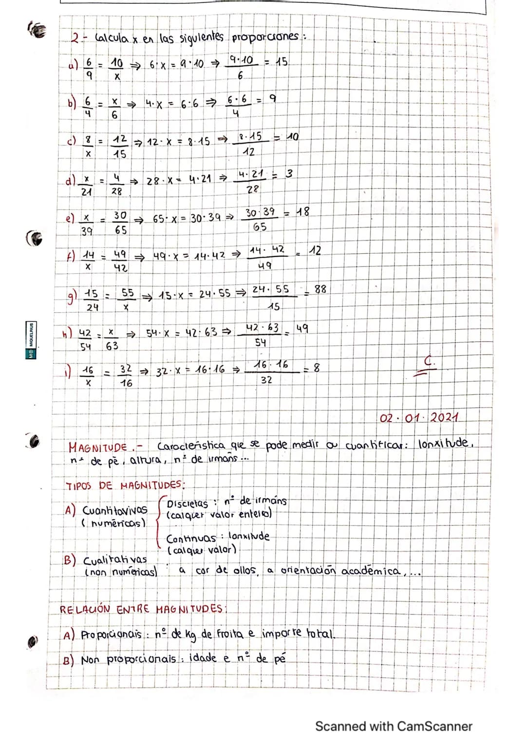 MIQUELRIUS
(
(
6:3-(4+4)
5
vasos de ranna
6 OVOS
1+2
4
6 vasos de tarina
12 OVOS
15 es
3
b) La razón de 24 y 36 es
3
=
_-3/6
01/02/2021
UNID