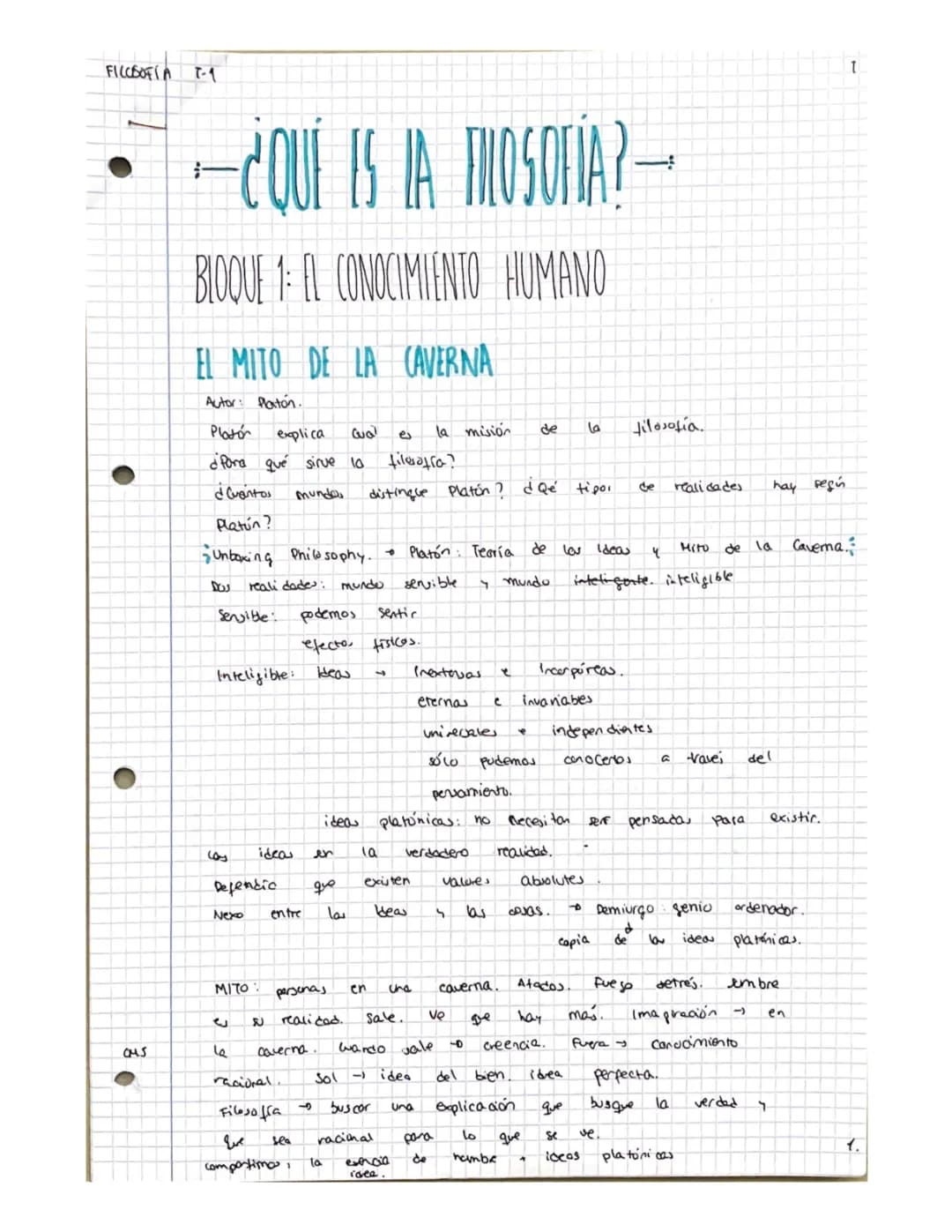 Tema 1 Filosofia