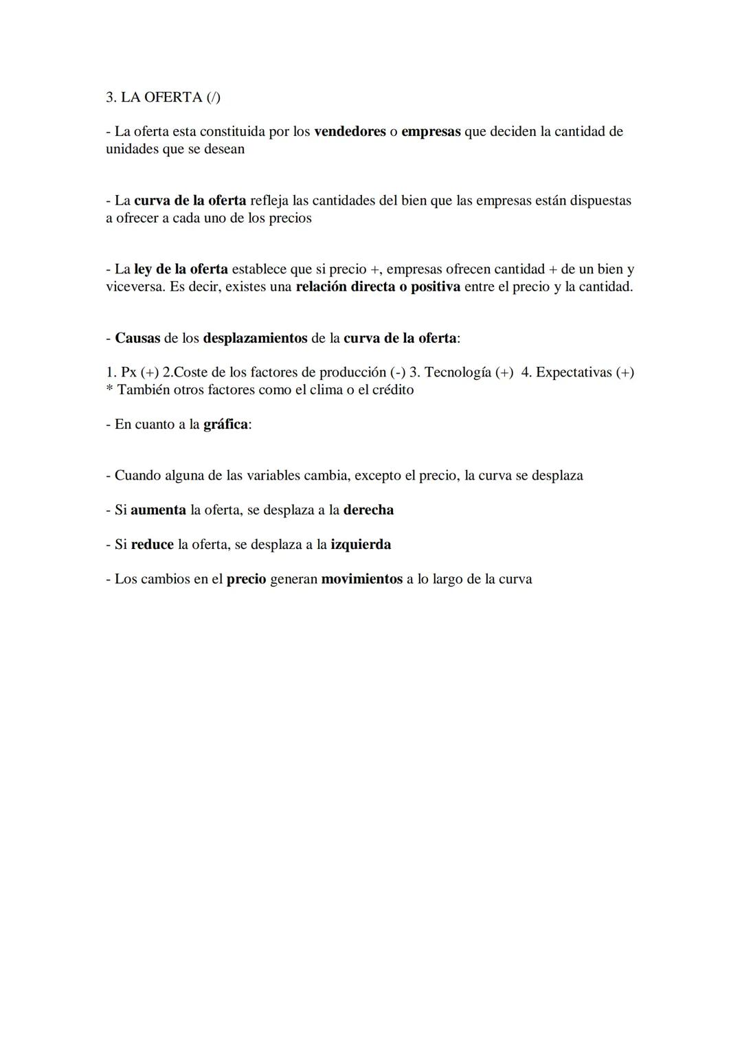 T-5 ECONOMIA: LA OFERTA, LA DEMANDA Y
EL EQUILIBRIO DE MERCADO

INTRODUCCIÓN:

El objetivo de la división del trabajo y la especialización e