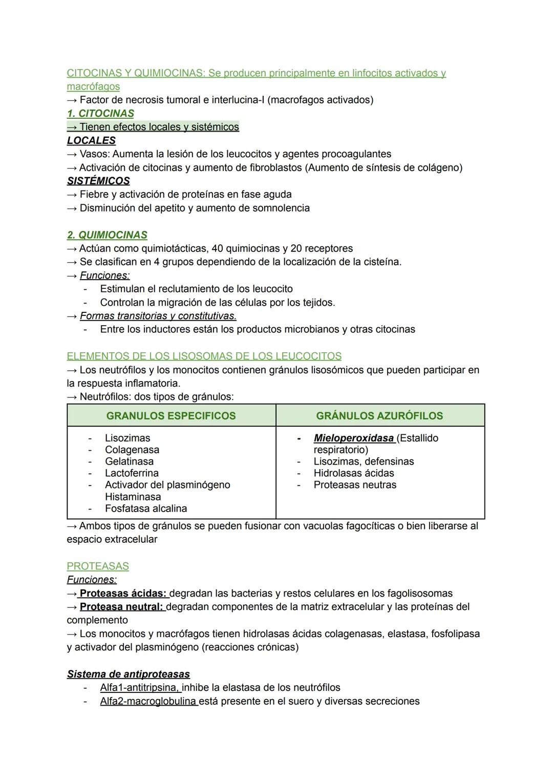 INFLAMACIÓN AGUDA Y CRÓNICA (I) Y (II). TEMA 2
INTRODUCCIÓN A LA INFLAMACIÓN
→ La inflamación es la respuesta del anfitrión destinada a elim
