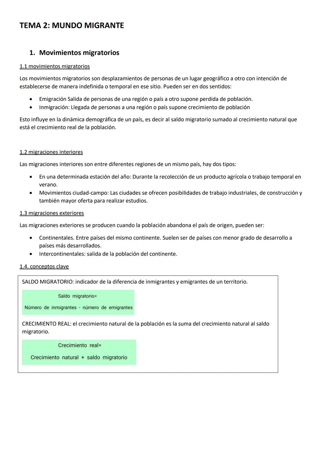 ¿Qué pasa con la demografía por culpa de la migración? Causas y Consecuencias