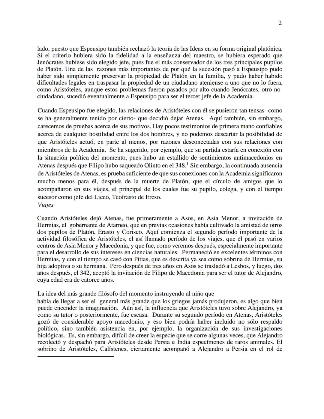 ARISTÓTELES
DESARROLLO Y ESTRUCTURA DE SU PENSAMIENTO
CAPITULO I
VIDA Y OBRAS
Aristóteles nació el 384 a. C. en Estagira, una pequeña ciudad
