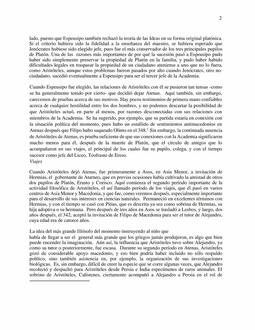 ARISTÓTELES
DESARROLLO Y ESTRUCTURA DE SU PENSAMIENTO
CAPITULO I
VIDA Y OBRAS
Aristóteles nació el 384 a. C. en Estagira, una pequeña ciudad