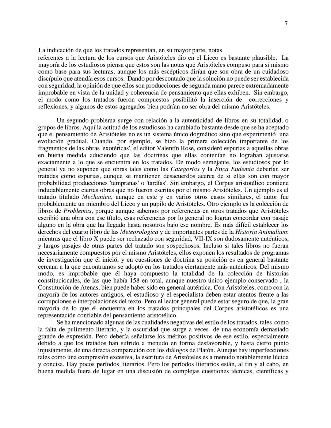ARISTÓTELES
DESARROLLO Y ESTRUCTURA DE SU PENSAMIENTO
CAPITULO I
VIDA Y OBRAS
Aristóteles nació el 384 a. C. en Estagira, una pequeña ciudad