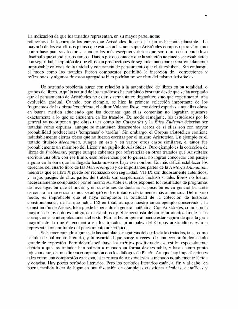 ARISTÓTELES
DESARROLLO Y ESTRUCTURA DE SU PENSAMIENTO
CAPITULO I
VIDA Y OBRAS
Aristóteles nació el 384 a. C. en Estagira, una pequeña ciudad