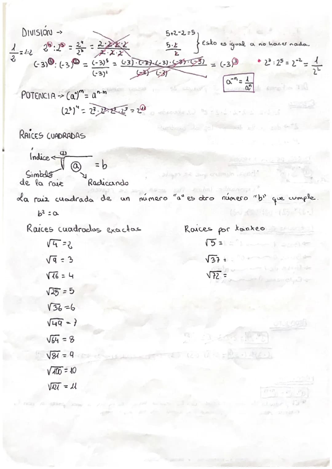 POTENCIAS Y DOLCE&
1: CONCEP TO BE POTENCIA.
DEF Forma de expresar el producto de
EJEMPLO
Base
PARTES DE UNA POTENCIA
Exponents
2-2-2-2-2-2-