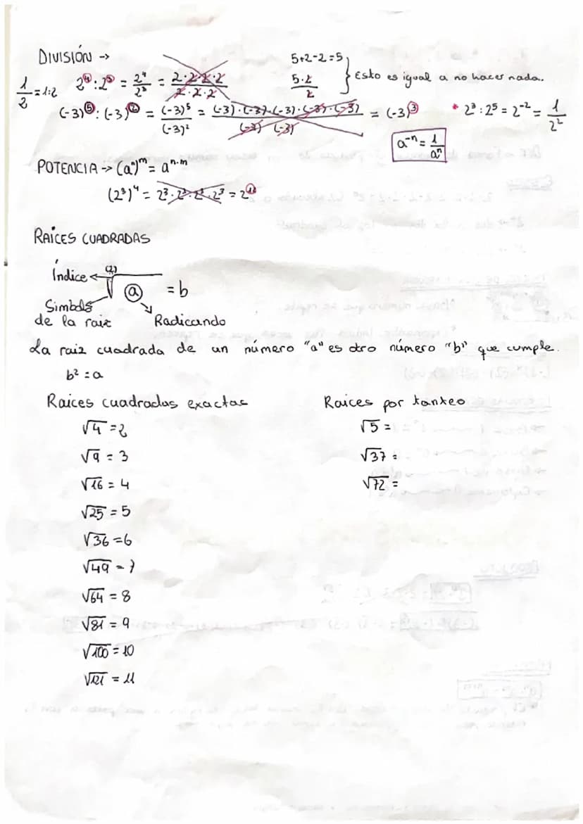 POTENCIAS Y DOLCE&
1: CONCEP TO BE POTENCIA.
DEF Forma de expresar el producto de
EJEMPLO
Base
PARTES DE UNA POTENCIA
Exponents
2-2-2-2-2-2-