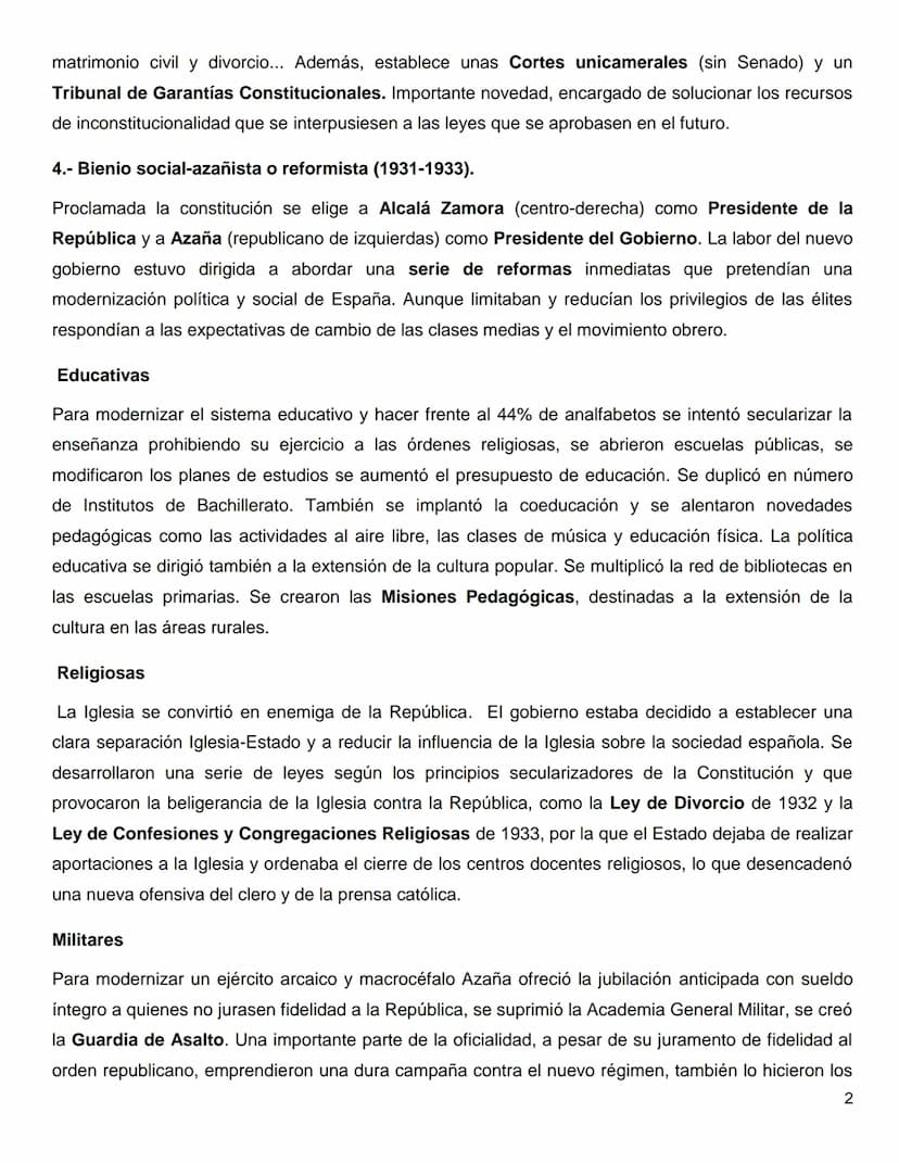 TEMA 3 PARTE B de la EBAU. SIGLO XX: II REPÚBLICA.
INTRODUCCIÓN
La Segunda República nace de la descomposición de la monarquía de Alfonso XI