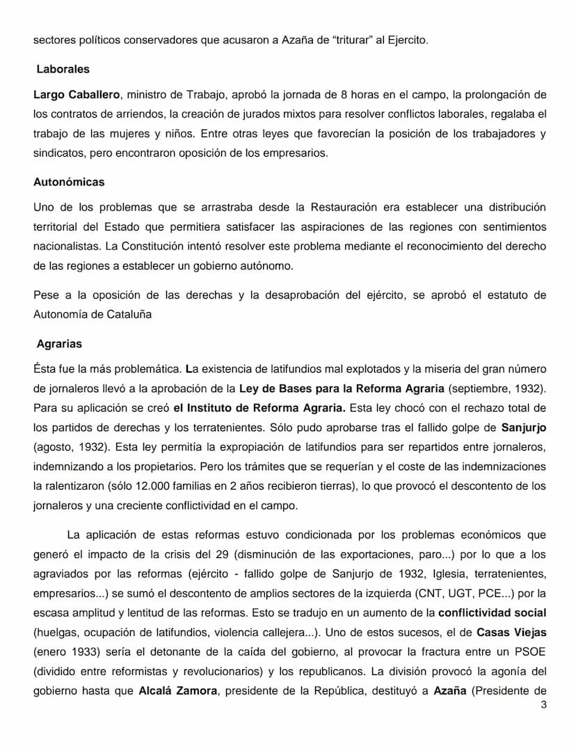 TEMA 3 PARTE B de la EBAU. SIGLO XX: II REPÚBLICA.
INTRODUCCIÓN
La Segunda República nace de la descomposición de la monarquía de Alfonso XI