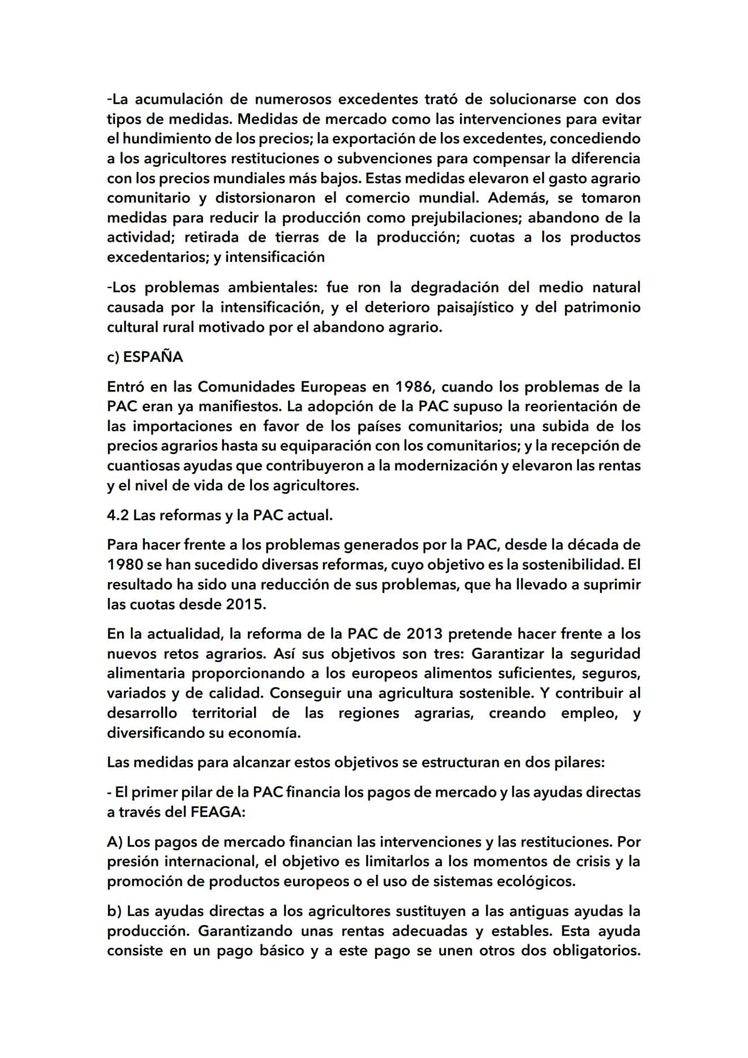1.El espacio rural:
Los rasgos del espacio rural:
El espacio rural es el territorio no urbanizado en donde los municipios hay
menos de 10000