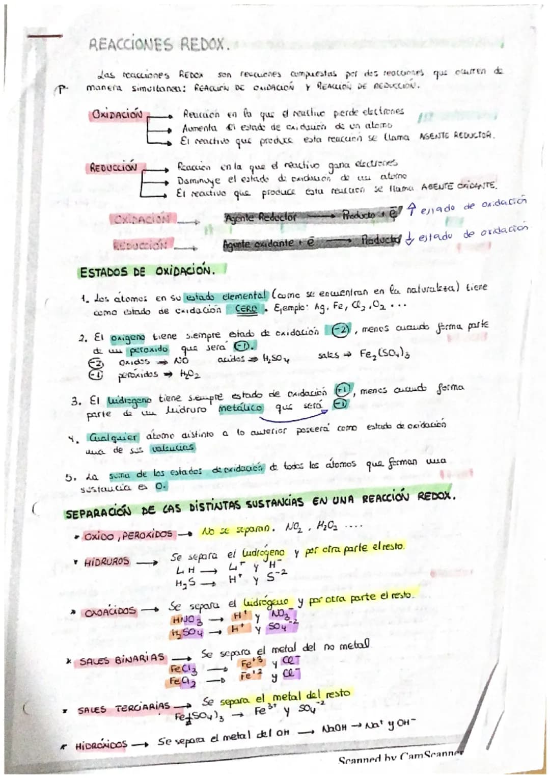P
REACCIONES REDOX.
Las reacciones REDOX son rescuches compuestas per des reacciones que ocurren de
manera simultanen: Reactiek DE ONDACION 