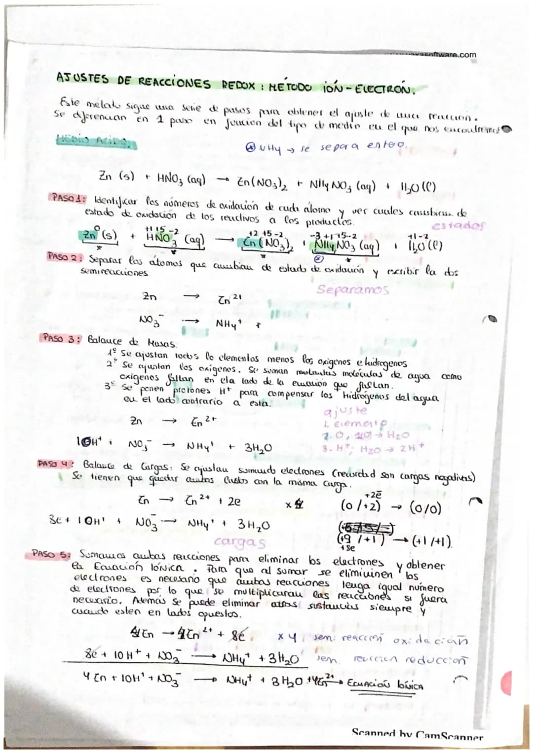 P
REACCIONES REDOX.
Las reacciones REDOX son rescuches compuestas per des reacciones que ocurren de
manera simultanen: Reactiek DE ONDACION 