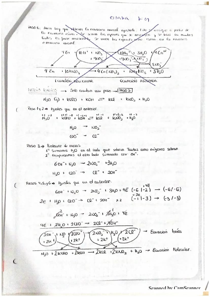 P
REACCIONES REDOX.
Las reacciones REDOX son rescuches compuestas per des reacciones que ocurren de
manera simultanen: Reactiek DE ONDACION 