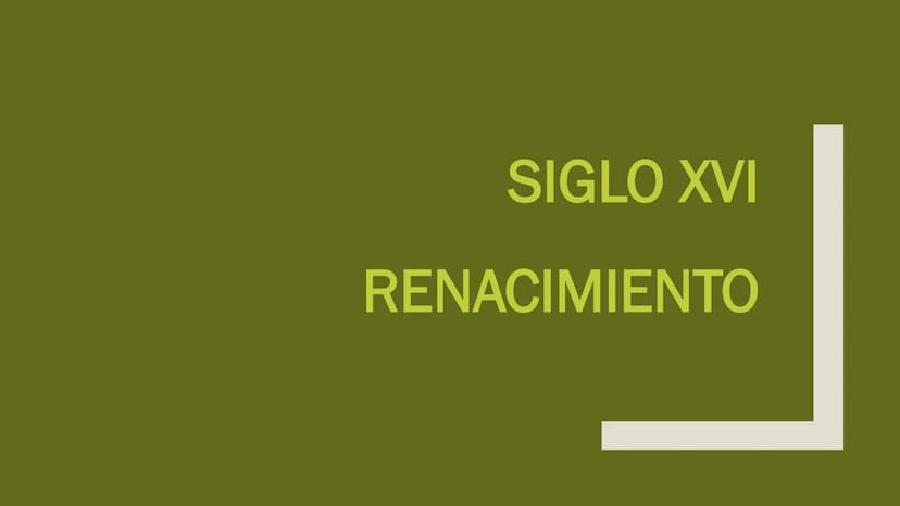 RENACIMIENTO
Y
BARROCO SIGLO XVI
RENACIMIENTO RENACIMIENTO. RASGOS GENERALES
■ Recuperación de la Antigüedad de Grecia y Roma (literatura, a
