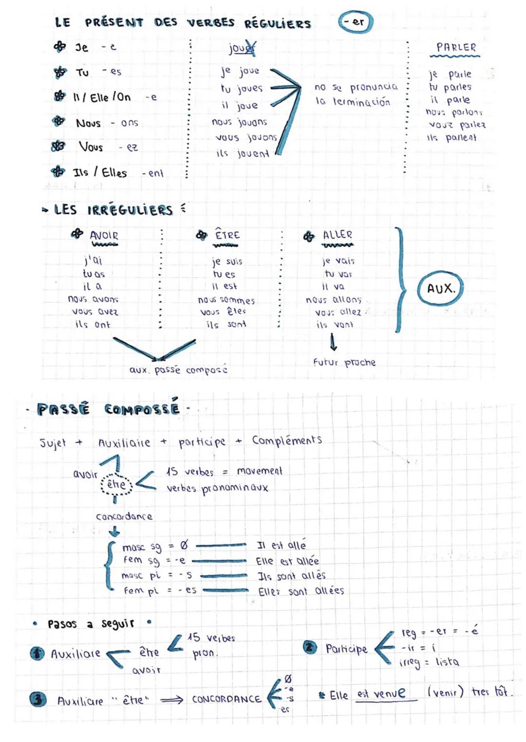 # LE PRÉSENT DES VERBES RÉGULIERS

Je -e

Tu - es

11/Elle/On -e

Nous - ons

Vous - ez

Ils/Elles - ent

jou

Je jove

tu joves

il jove

n
