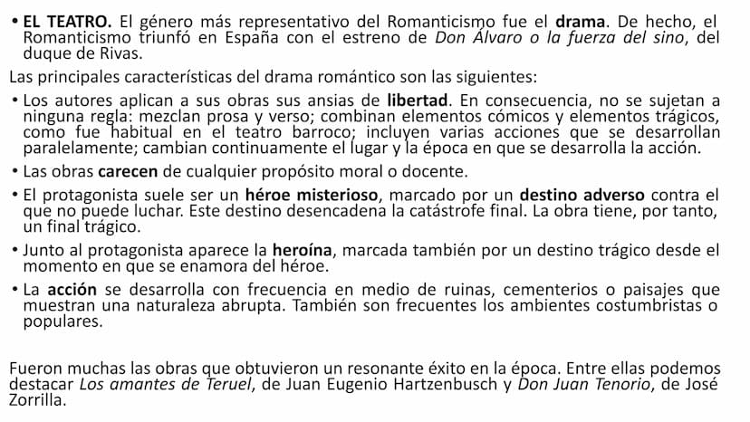 EL ROMANTICISMO
4º de ESO • DEFINICIÓN: El término romanticismo designa al movimiento artístico europeo del siglo XIX que
se caracteriza por