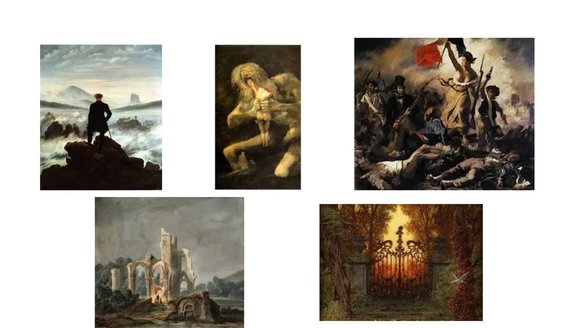 EL ROMANTICISMO
4º de ESO • DEFINICIÓN: El término romanticismo designa al movimiento artístico europeo del siglo XIX que
se caracteriza por