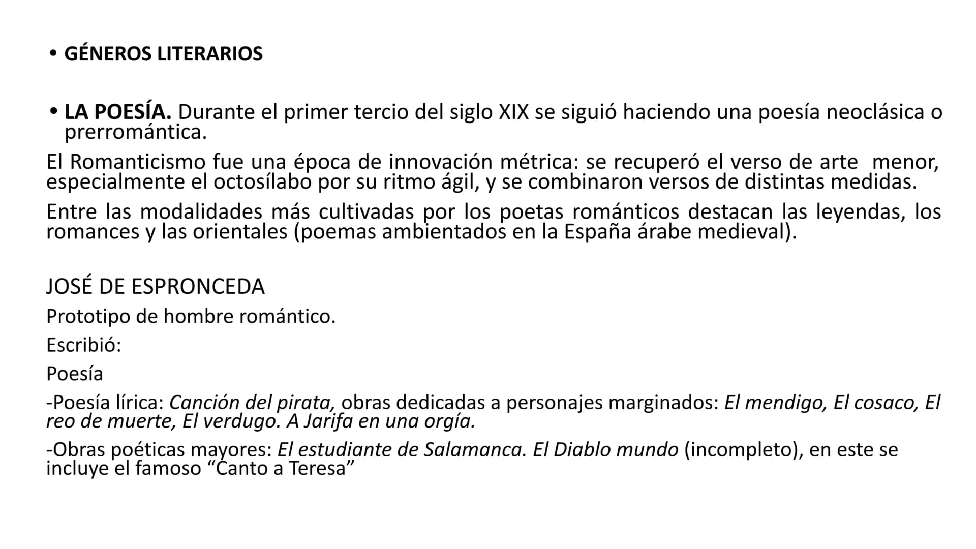 EL ROMANTICISMO
4º de ESO • DEFINICIÓN: El término romanticismo designa al movimiento artístico europeo del siglo XIX que
se caracteriza por