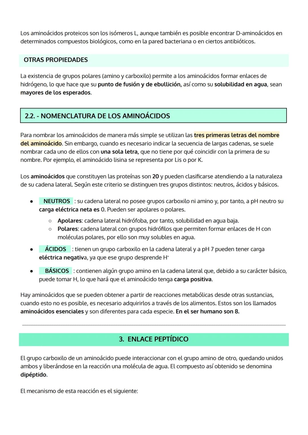 
<p>Las proteínas son el grupo de biomoléculas orgánicas más abundantes en los seres vivos, representando un 50% del peso celular seco en pr