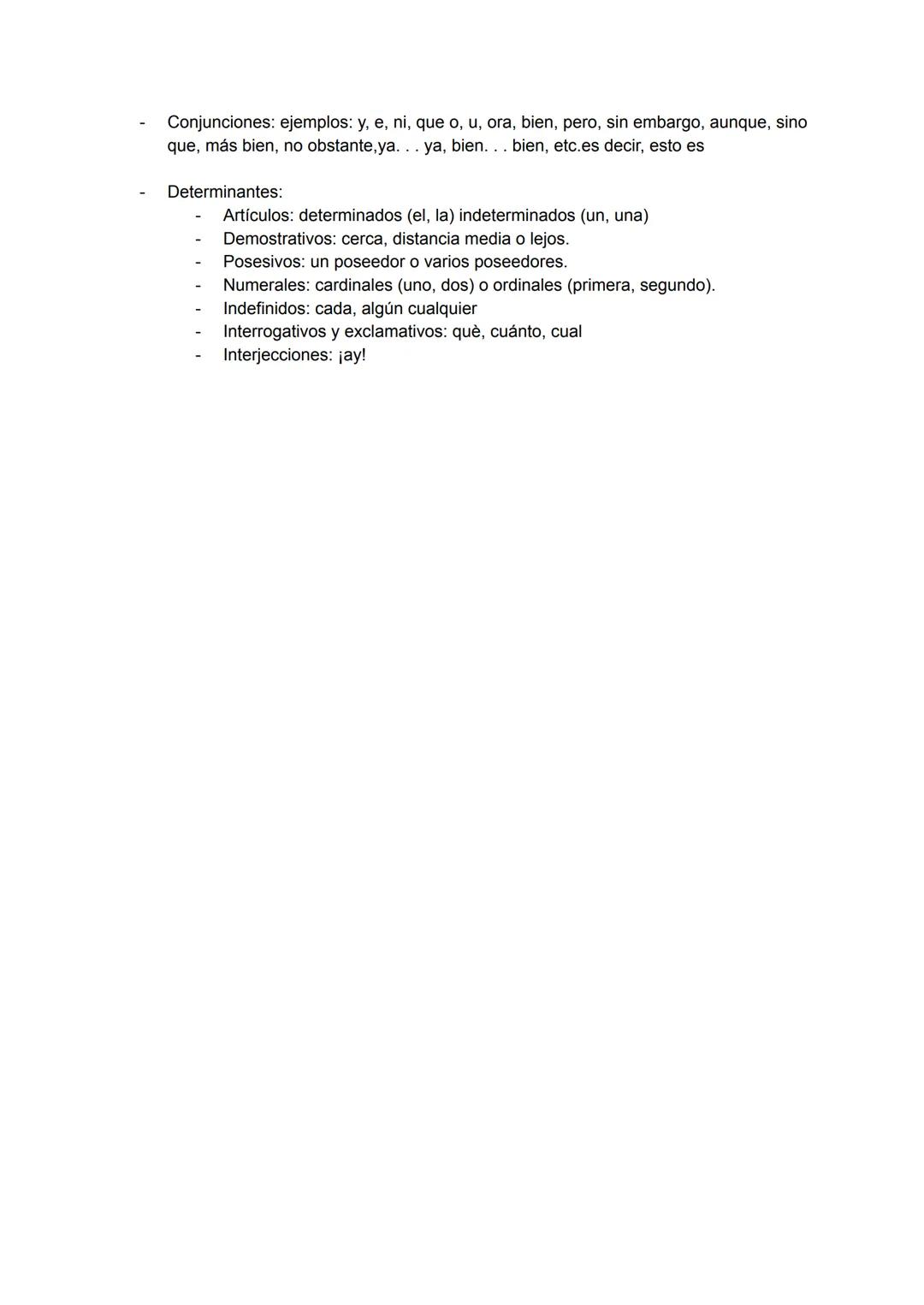 Verbo: és una clase de palabra variable que expresa una acción (haber, caminar) o un
estado (descansar, permanecer) que suceden en el tiempo