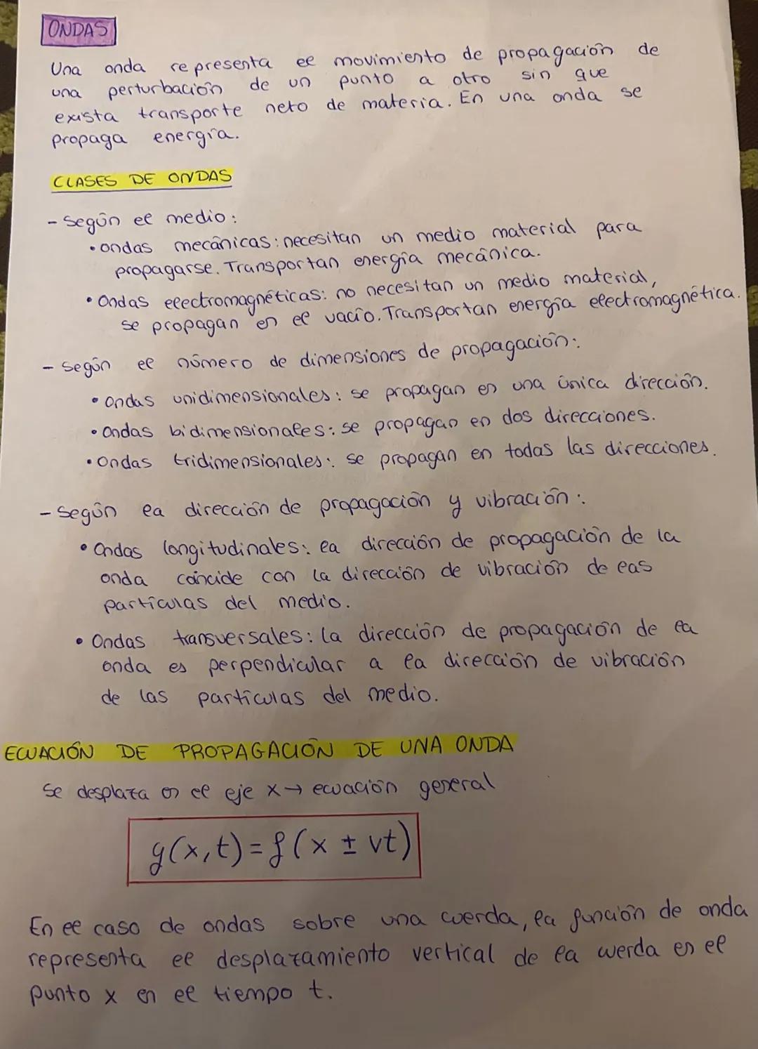 Ondas, La Luz, Óptica Geométrica 