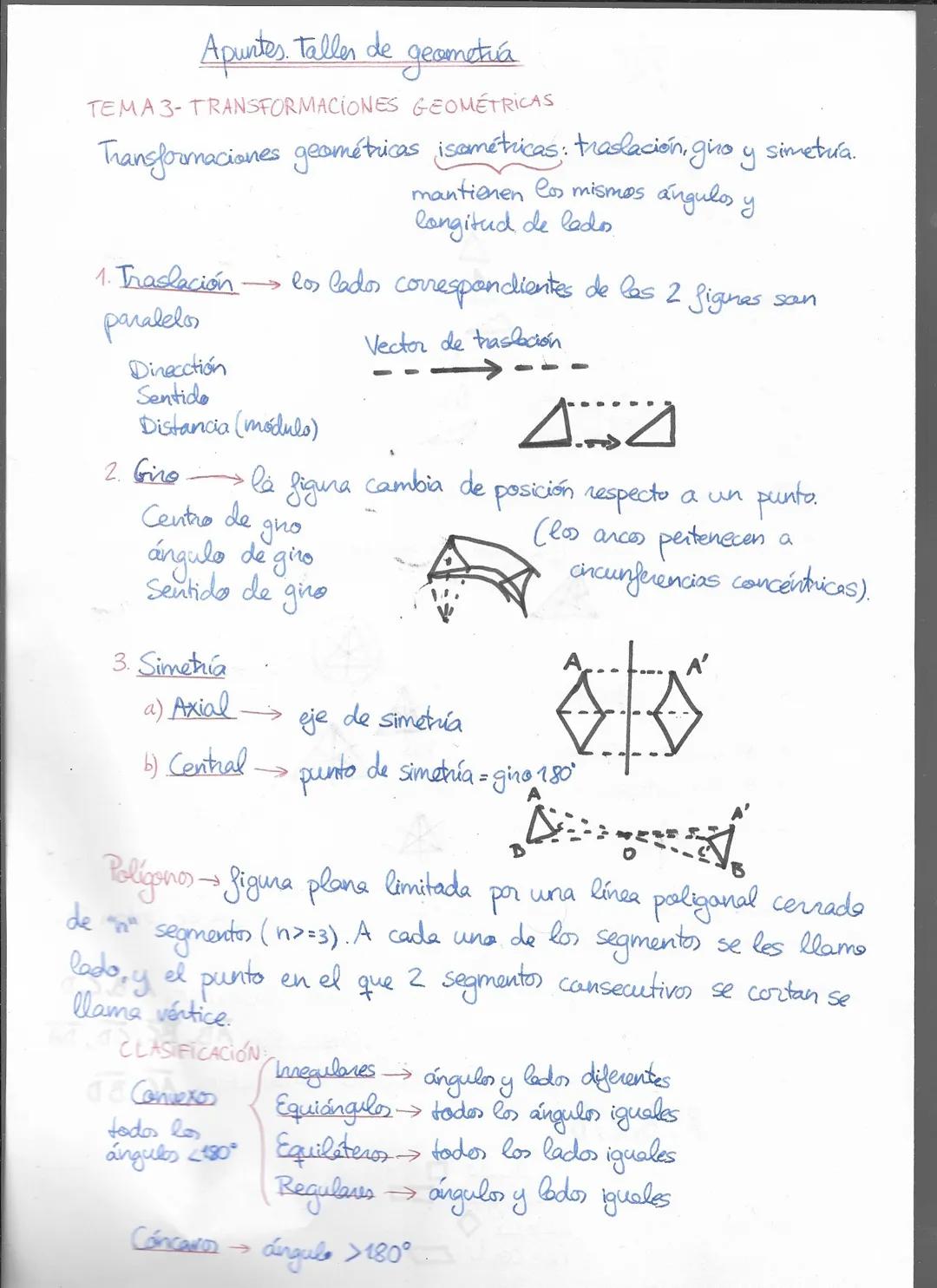 Apuntes Taller de geometría
TEMA 1-INSTRUMENTOS DE DIBUJO,
1. Escuadre y cartabón.
90°
triángulo
isosceles
rectángulo
90⁰ triángulo
escateno