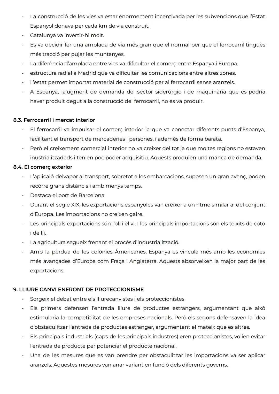 TRANSFORMACIONS AGRÀRIES I PROCÉS INDUSTRIAL (1833-1900)

1. L'AGRICULTURA, ENTRE LA REFORMA I L'ESTANCAMENT
- L'endarreriment econòmic espa