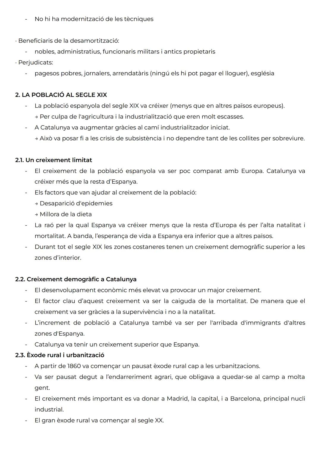 TRANSFORMACIONS AGRÀRIES I PROCÉS INDUSTRIAL (1833-1900)

1. L'AGRICULTURA, ENTRE LA REFORMA I L'ESTANCAMENT
- L'endarreriment econòmic espa