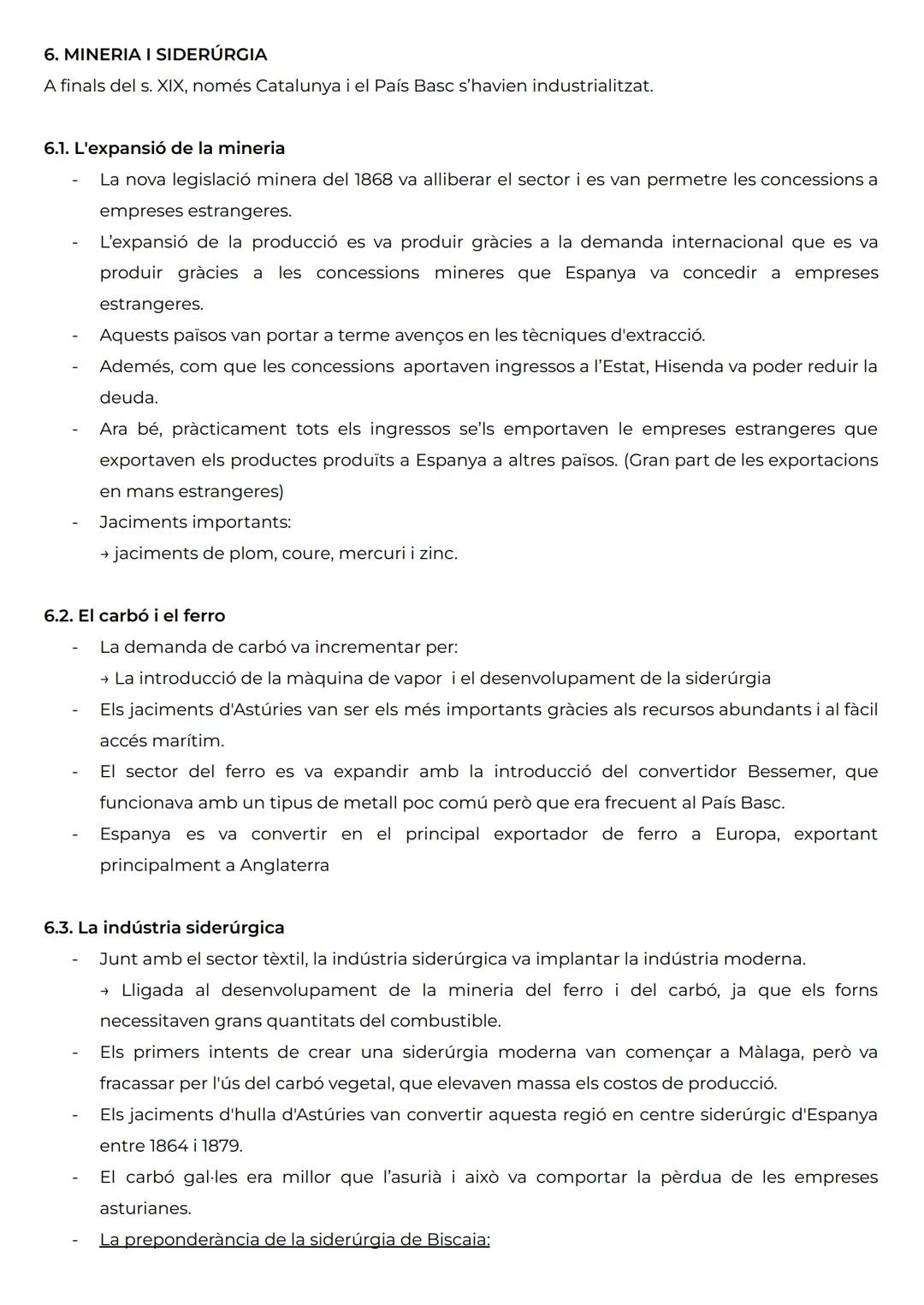 TRANSFORMACIONS AGRÀRIES I PROCÉS INDUSTRIAL (1833-1900)

1. L'AGRICULTURA, ENTRE LA REFORMA I L'ESTANCAMENT
- L'endarreriment econòmic espa