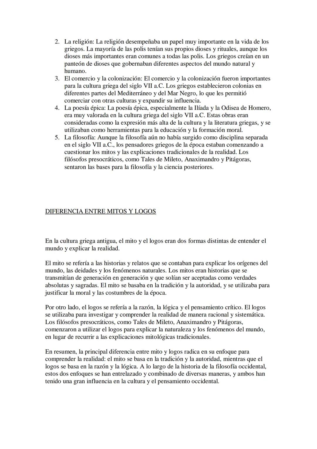 LOS PRIMEROS MODELOS DE RACIONALIDAD: LOS
PRESOCRÁTICOS
Los Presocráticos fueron un grupo de filósofos griegos que vivieron entre los siglos