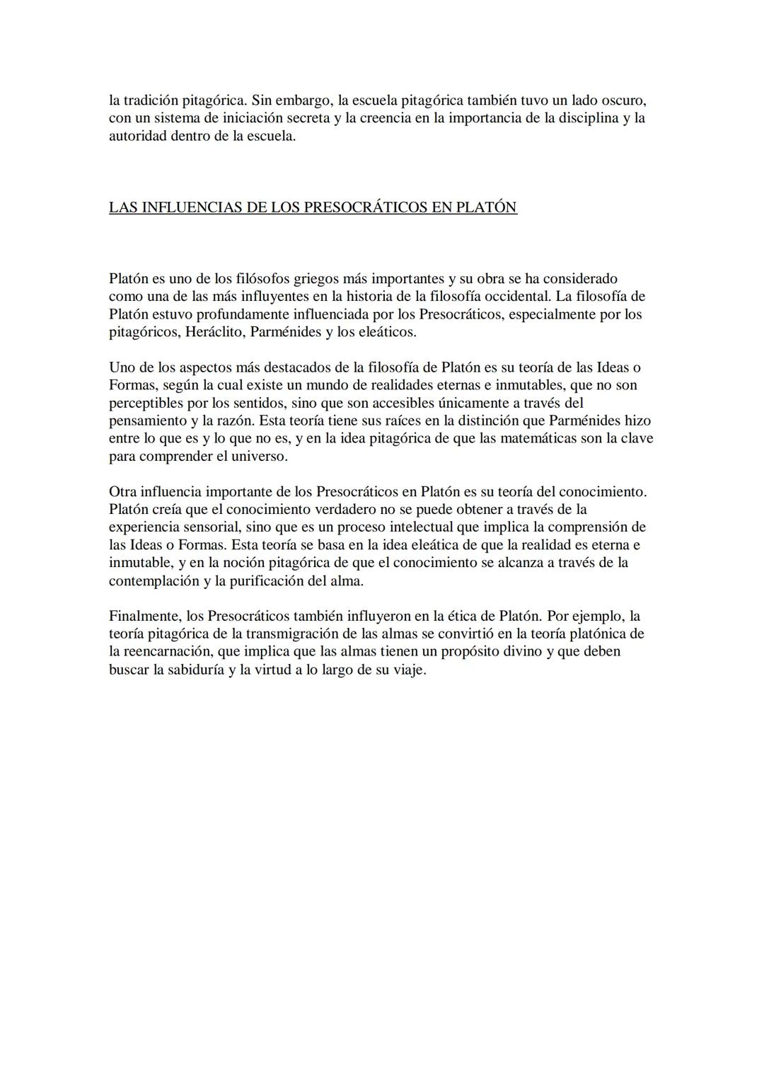 LOS PRIMEROS MODELOS DE RACIONALIDAD: LOS
PRESOCRÁTICOS
Los Presocráticos fueron un grupo de filósofos griegos que vivieron entre los siglos