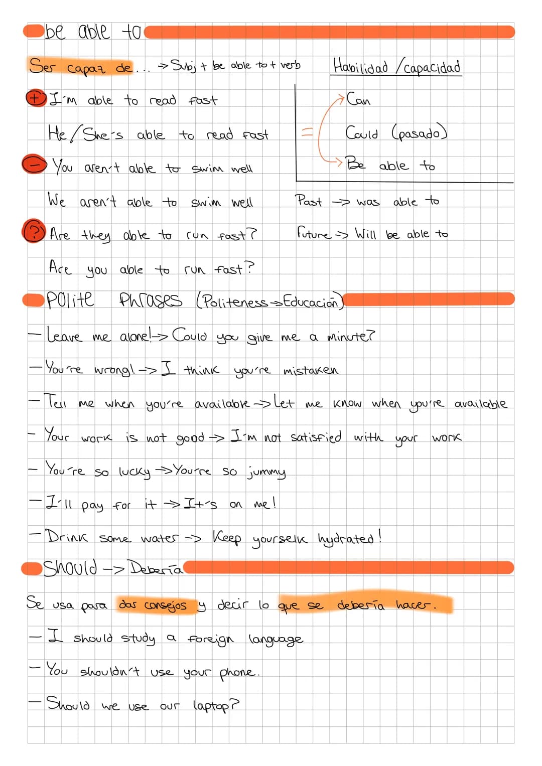 second conditional
L> Hipothetycal phrases (30% sure), dar consejos.
-If + Past Simple, would + infinitive
• Would + Infinitive + if + Past 