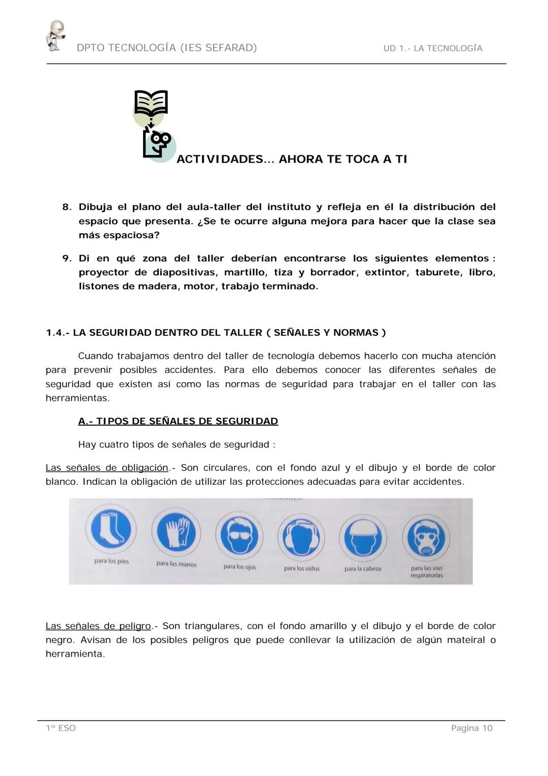 DPTO TECNOLOGÍA (IES SEFARAD)

UD 1.- LA TECNOLOGÍA

UNIDAD 1.- LA TECNOLOGÍA Y EL PROCESO TECNOLÓGICO

La asignatura de Tecnología es nueva