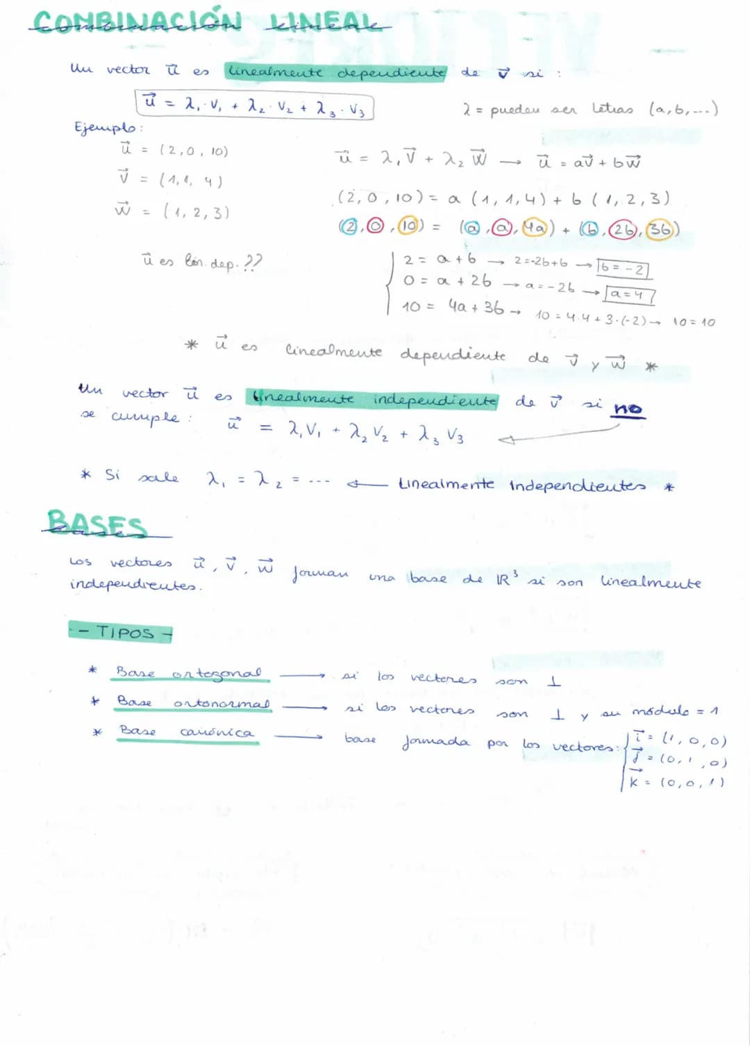 VECTORES
VECTOR FIJO AB
A = (a₁, a₂, A₂); B = (b₁,b₂, bz)
AB= (b₁-a₁b₂-a₂,
63-93)
VECTORES EQUIPOLENTES/
Vectores com
Vector
VECTORES
= módu